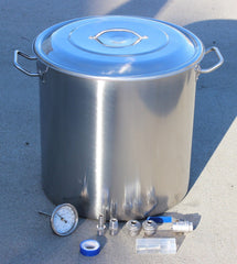 Polar Ware 20 Qt Economy Ss Brew Kettle W/ Cover Brew Pot Homebrew